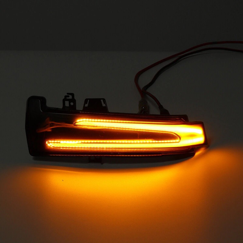 dreamrefit 2PCS Sequential LED Side Mirror Lamp Turn Signal Light