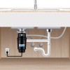 WasteMaid 1/3 HP Continuous Feed Garbage Disposal w/ Cord, Stopper,