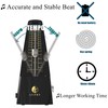 AUPHY Mechanical Metronome with Accent Bell, Classic Shape, Accurate Beat,