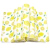 JarThenaAMCS 150Pcs Summer Lemon Wax Paper Yellow Deli Paper Tissue