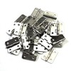 Silver Tone Mini Box Hinges 50 Sets and 200 Replacement