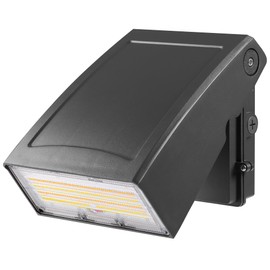 Garrini Dusk to Dawn LED Wall Pack Light, Photocell Sensor for Outdoor Lights, 3 Wattage Options(45W/60W/75W), 3 CCT Options, Wall Light Security Fixture for Backyard, Garage, Warehouse 120-247V, ETL