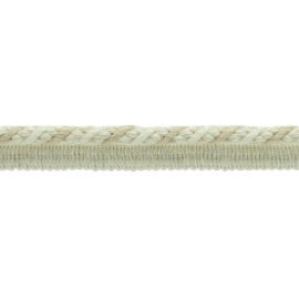 DÉCOPRO (TM) Rope Cord with Lip, Style# 0516EMP, Color# W13 - Cream Ivory [Sold By The Yard]