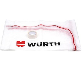 Würth 992419990 W&uumlrth dust Protection Door with Zip, Non-Woven Washable Material, Reusable, Black