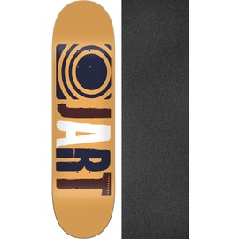 Jart Skateboards Classic Skateboard Deck - 7.37" x 31.48" with Jessup Black Griptape - Bundle of 2 Items