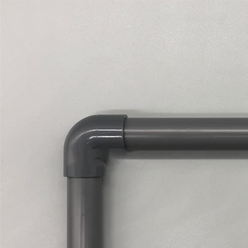 MroMax 20mm PVC Pipe Fitting Elbow, Conduit Fittings, 5pcs Elbow