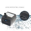 Ultra Quiet Submersible Water Pump with LED Light Fish Pond