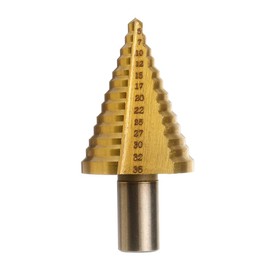 CEFEPH HSS Step Drill Bit Holder Cone Drill 5-35 mm