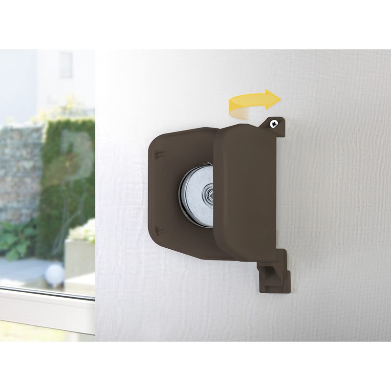 Schellenberg Mini 50152 Shutter Cord Winder Screw-on Collapsible Brown