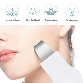 Blackhead Remover Tool – Dual-Head Pore Scraper for Deep Cleansing, Gentle & Painless Nose Scraper, Skin Scrubber Face Spatula with Protective Cap, Safe & Made from Silicon