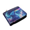 Dngkaoje Animals Wolf Print Small Leather Wallets for Men with