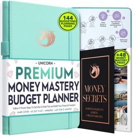 Financial Planner & Monthly Budget Planner and Monthly Bill Organizer - 12 Month Journey to Financial Freedom, Monthly Budget Book Planner | Much More Then Just a Budgeting Planner or Finance Planner