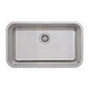 Wells Sinkware Stainless Steel Single Bowl Undermount Kitchen Sink 3018-9