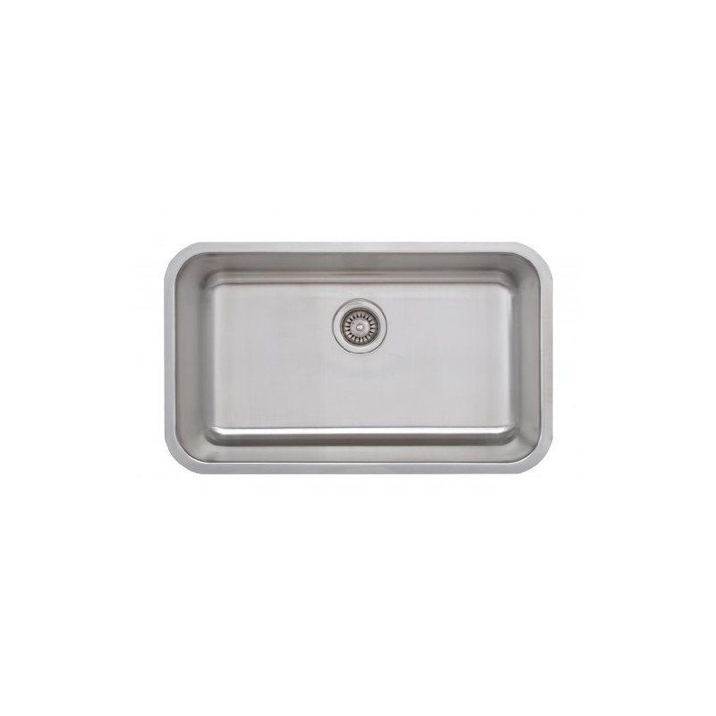 Wells Sinkware Stainless Steel Single Bowl Undermount Kitchen Sink 3018-9