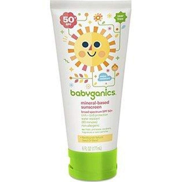 Babyganics 50 Spf Sunscreen Lotion, 6 oz