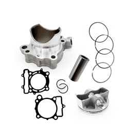 yeedaky Cylinder Piston Rings Gaskets Kit for Kawasaki 2009-2016 STD 77mm Standard Bore Cylinder Aftermarket Automotive Parts Replacement OE#KX250F KXF250