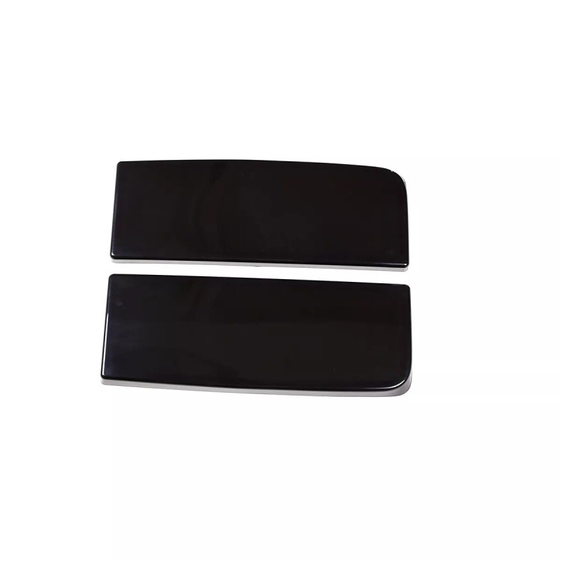 Unbranded Fit For Hummer H2 Smoked Blackout Tail Light Covers
