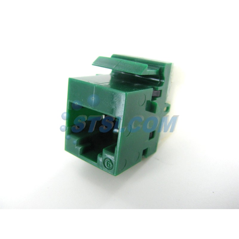 Siemon MX6-K07 Cat6 RJ45 Keystone Modular Jack, Green ~STSI