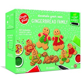 Create-A-Treat Decorate Your Own Gingerbread Family Cookie Kit, 19.4 oz.