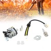 Carburetor Kit Spark Plug Oil Tube Assembly for Poulanpro 46cc