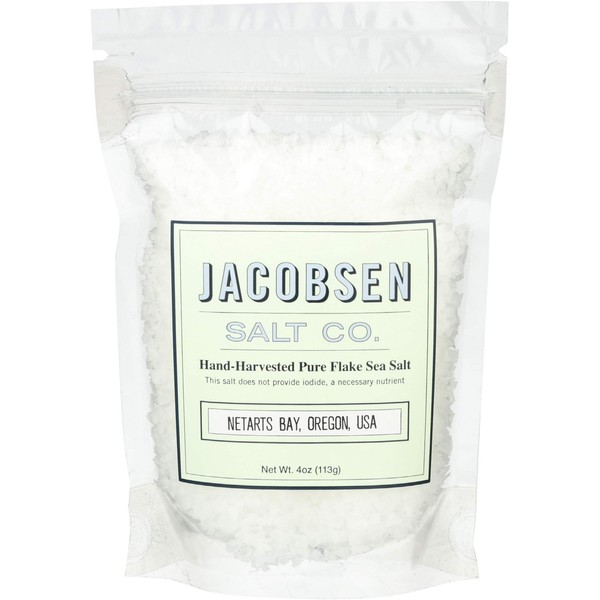 Jacobsen Salt Co. Pure Flake Finishing Salt, 4 Ounce