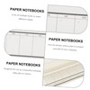 FUNOMOCYA 5pcs Business Notebooks for Management Simple Schedule Planning Memo