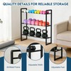 3 Tier Dumbbell Rack, 330 lb Capacity Weight Rack for
