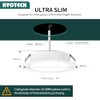 KYOTECH LED recessed furniture light dimmable 230V 4W 4000K neutral
