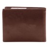 Esquire Dallas Leather Wallet 12 cm, brown, rfid wallet