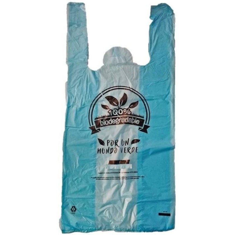 bolsas tipo camiseta oxobiodegradables resistentes multi proposito supermercado ecofriendly 100%