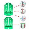 Geeorzo Golf Ball Line Drawing Marking Alignment Kits, 2 Pack