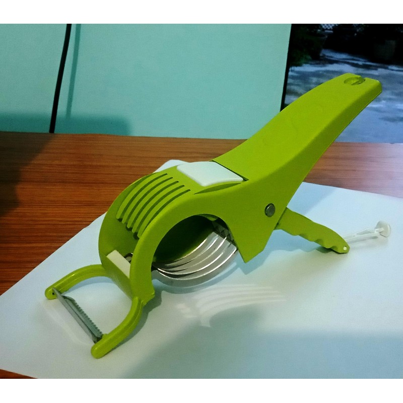Plastic Vegetable slicer Vegetable Chopper Bhindi cuuting tool Multi slicer