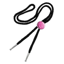 GRAPHICS & MORE Cute Hearts Love Pattern on Pink Western Southwest Cowboy Necktie Bow Bolo Tie