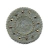Rastogi Handicrafts Pearl Decor Indian Handmade Beaded Coffee Tea Placemat