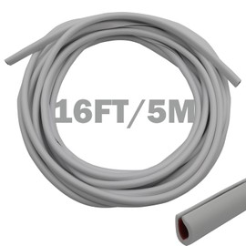 CTRICALVER Car Door Edge Protector, 5M Car Edge Trim Seal Protector U Shaped Car Protection Door Edge Guard Fit Most Cars (Gray)