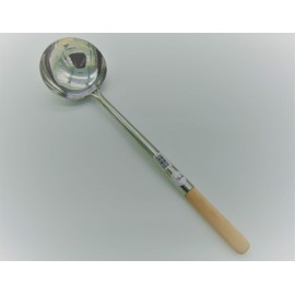 10 oz Chinese Cooking Ladle(Width: 5" x Length: 19-1/4") Size: Large