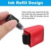 PATIKIL Identity Theft Protection Roller Stamp, 3Pcs 0.7" Confidential Roller