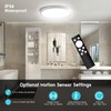 Letlit LED Ceiling Light with Radar Motion Sensor, 20 W