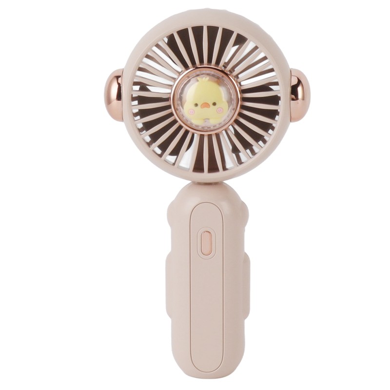 Foldable Mini Fan Cute Lightweight 900mAh Adjustable Low Noise Handheld