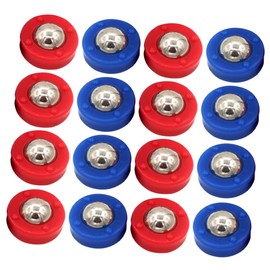 BESPORTBLE 16pcs Tabletop Shuffleboard Curling Games Shuffleboard Mini Balls Steel Small