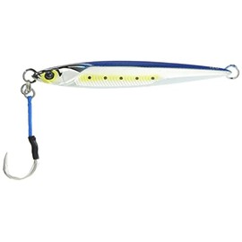 JACKALL G206 Metal Jig, Bumbles Jig, Short, 4.2 oz (120 g), Aluminum Sardine