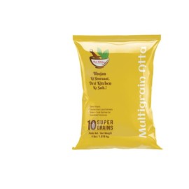 Desi Kitchen Multigrain (10 Super Grains) Wheat Flour (Chakki Atta) 4lbs