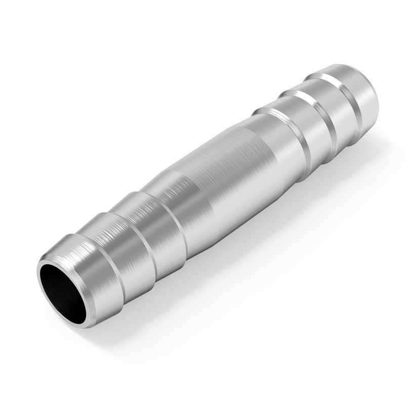 TAILONZ PNEUMATIC 2-piece stainless steel hose head-to-head joint, 6mm head