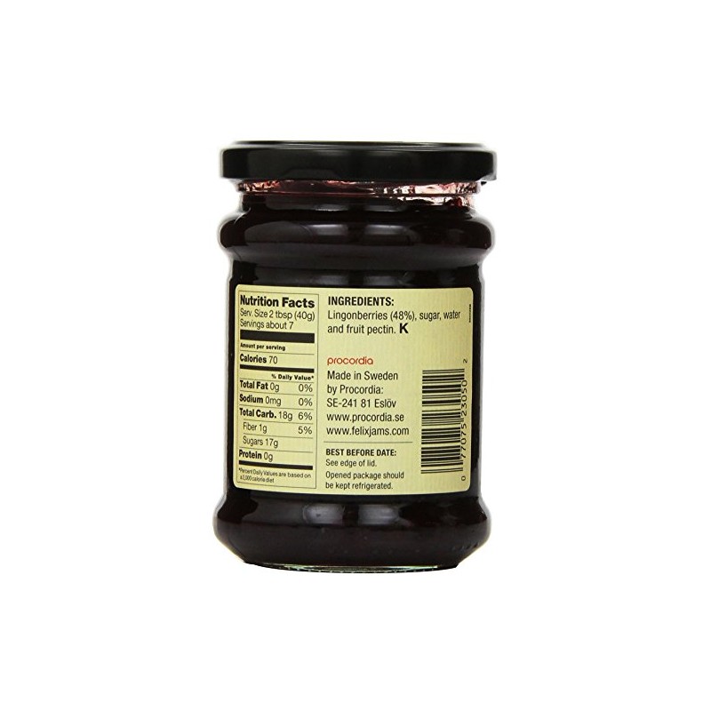 Felix Lingonberry Wild 10oz Jar