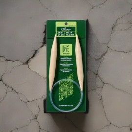 CLOVER TAKUMI BAMBOO PREMIUM 36" No. 19 CIRCULAR KNITTING NEEDLES 3016/36-19 NEW