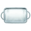 Mariposa Pearled Service Tray, Medium