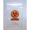 6 x 10, 3 WALL-BIOHAZARD SPECIMEN BAGS, 2.0 MIL, 1000