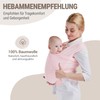 JaBranDo - Baby Sling - Baby Wrap Recommended by Midwives