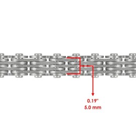 Caltric Brand New Caltric Camshaft Chain for Honda Rancher 420 TRX420TE 2007-2023