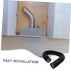 CORHAD Thickened Aluminum Pipe for Dryer Vent Tube Ventilation Hose